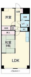 イントラーダ’97【2階】の間取り