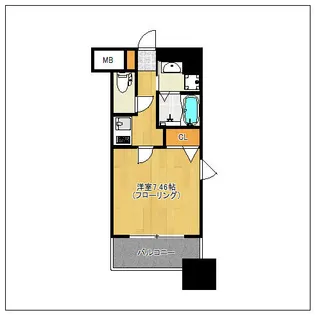 サヴォイクラウドスケープ【13階】の間取り