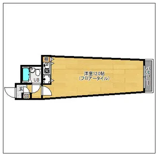 エステート・モアけやき通り【2-C号室】の間取り