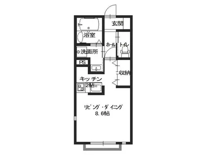 エルメゾン アイン【2階】の間取り