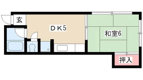 三宝ビル【B-2号室】の間取り