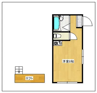 ラ・メール南福岡【205号室】の間取り