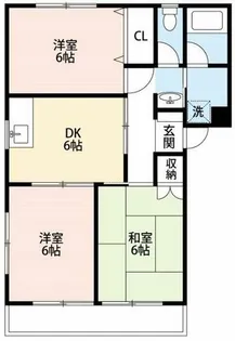 ザ・ブライトン【302号室】の間取り