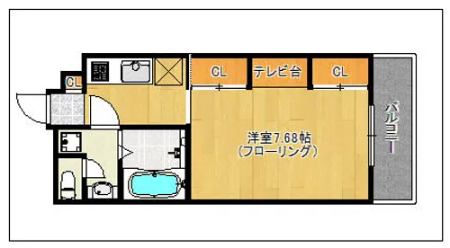 リブリ・Junka【2階】の間取り