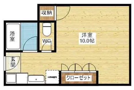 メゾン淀川【6階】の間取り