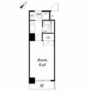 カーサノア八事【1階】の間取り