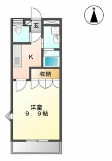 グレース タウン【2階】の間取り