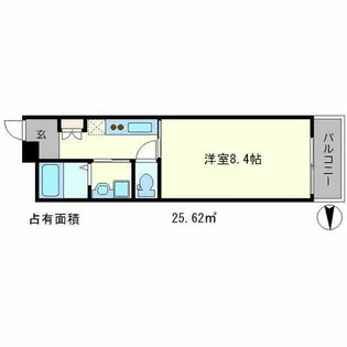 BRICK今出川【1階】の間取り
