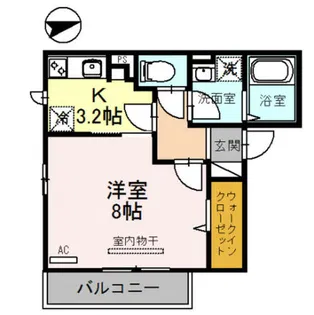 ルヴェール【2階】の間取り