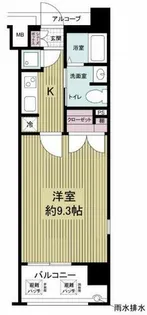 フォレシティ肥後橋【10階】の間取り