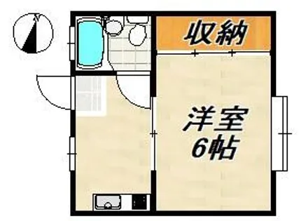 サニーハイツ【1階】の間取り