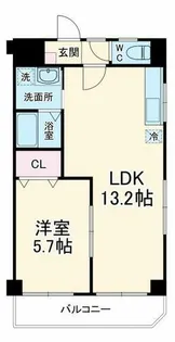 愛知県名古屋市熱田区四番2丁目【マンション】の間取り