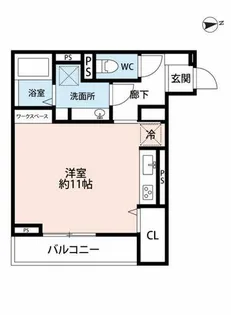 RIVER SYO【1階】の間取り