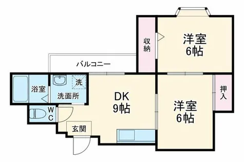 ヴェールアッシュⅠ【2階】の間取り