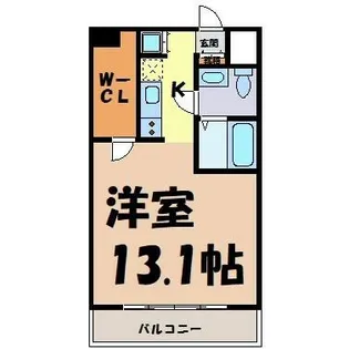 エルブ浄心【2階】の間取り