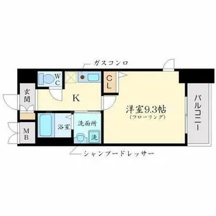 GOパレス桃山台【5階】の間取り