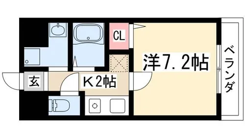 ラフォーレ千種【3階】の間取り