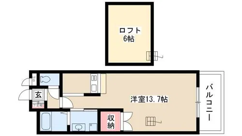 スリーディーガーデン本山【5階】の間取り
