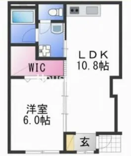 TJ船尾4 B棟【B101号室】の間取り