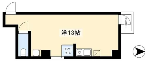 グランツ畑江【3階】の間取り