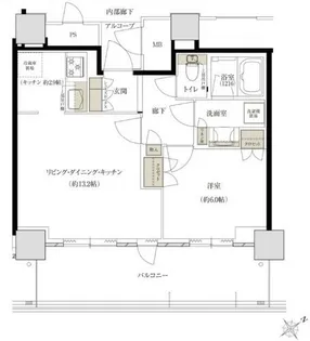 THE TOWER HIRAKATA【13階】の外観