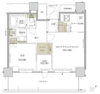 THE TOWER HIRAKATA【14階】の外観