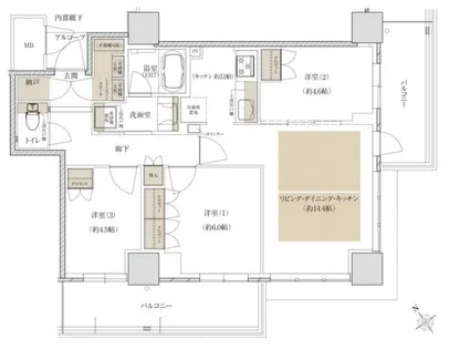 THE TOWER HIRAKATAの画像