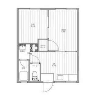 パールハイツ3【2階】の間取り
