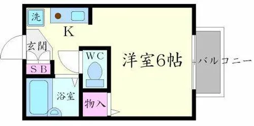 カトルセゾン【1階】の間取り