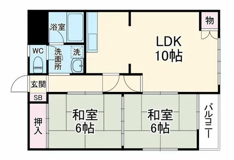 松尾マンション【3階】の間取り