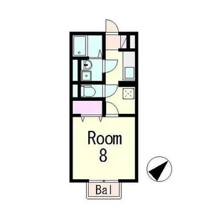 コメット【2階】の間取り