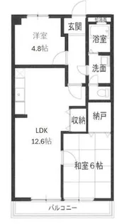 安田ハイツ【3階】の間取り