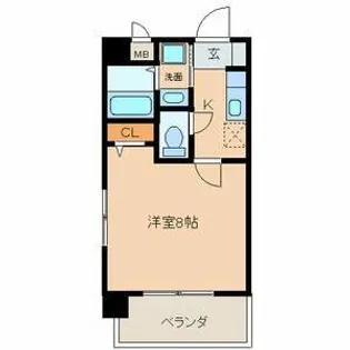 新栄サンハイツ【3階】の間取り