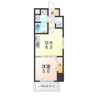 RーⅡコート【6階】の間取り