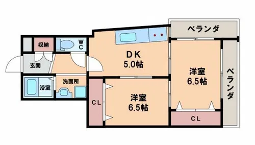 ハイクオリティアドニス【4階】の間取り