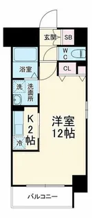 大阪府大阪市北区西天満4丁目【マンション】の間取り
