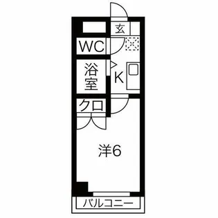 CS味鋺【2階】の間取り
