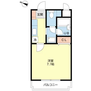 エスターテ【0101号室】の間取り