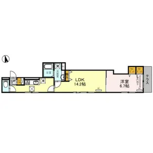 Star T【1階】の間取り