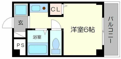 リバティーハイツ【2階】の間取り