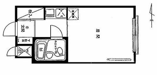 ファミール大通【4階】の間取り