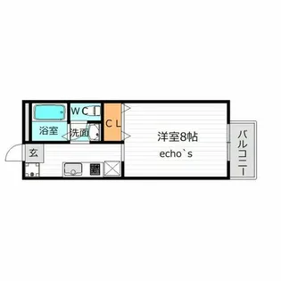 フォーブルTANAKAII【2階】の間取り