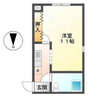 カルダモモ池下【4階】の間取り