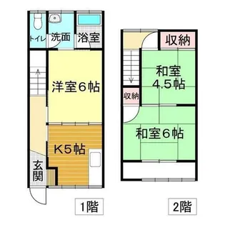 ヒルトップ香月【3号室】の間取り