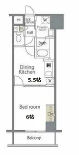 インプルーブ天六【3階】の間取り
