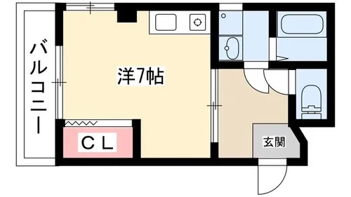 ARK中村公園南【3階】の間取り