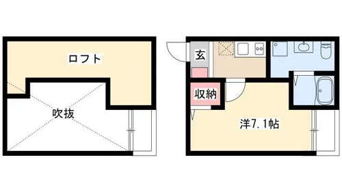 パルティーレ【203号室】の間取り