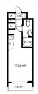 エスリード御堂筋梅田【2階】の間取り