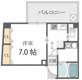 クィーンライフ玉津【9階】の間取り