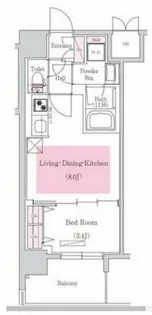 アーバネックス西天満【2階】の間取り